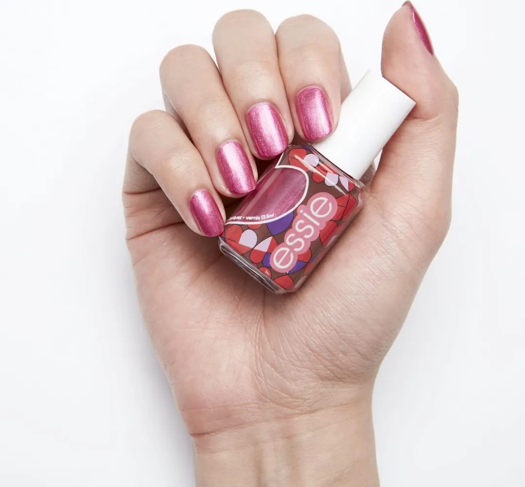 essie Valentijnscollectie Nagellak 671 Roze Metallic - 13.5ml