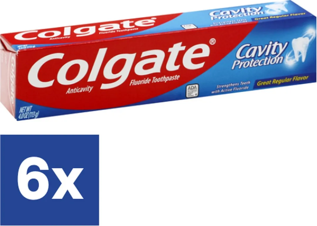 Colgate Maximum Cavity Protection Tandpasta 600ml - 6 Stuks