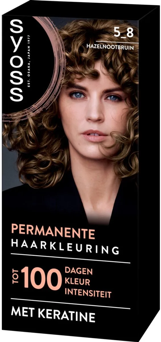SYOSS Coloration 5-8 Hazelnootbruin Haarverf - 12 Stuks