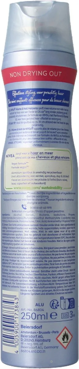NIVEA Volume Care Styling Spray 250ml