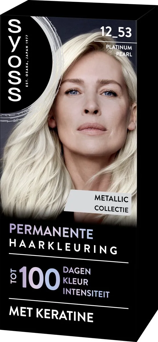 SYOSS Haarverf 12-53 Platinum Pearl - 115ml