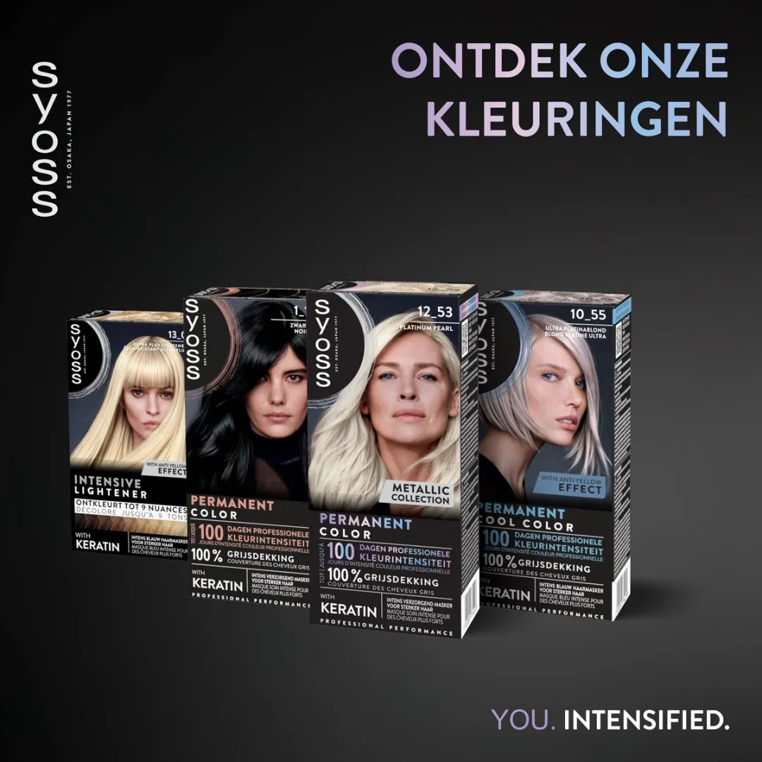 SYOSS Haarverf 12-53 Platinum Pearl - 115ml