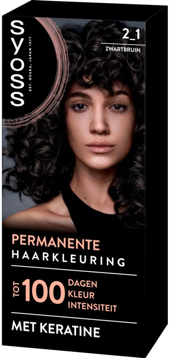 SYOSS Coloration 2-1 Zwartbruin Haarverf - 2x230ml