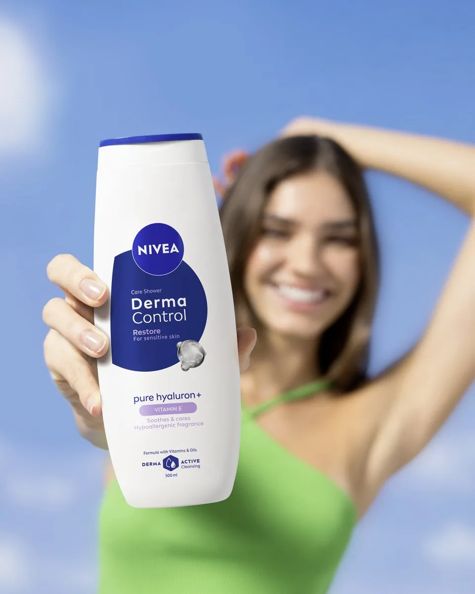 NIVEA Derma Control Restore Douchegel - 6x250ml
