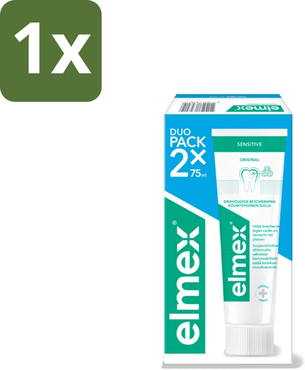 Elmex Sensitive Tandpasta Duopack 150ml