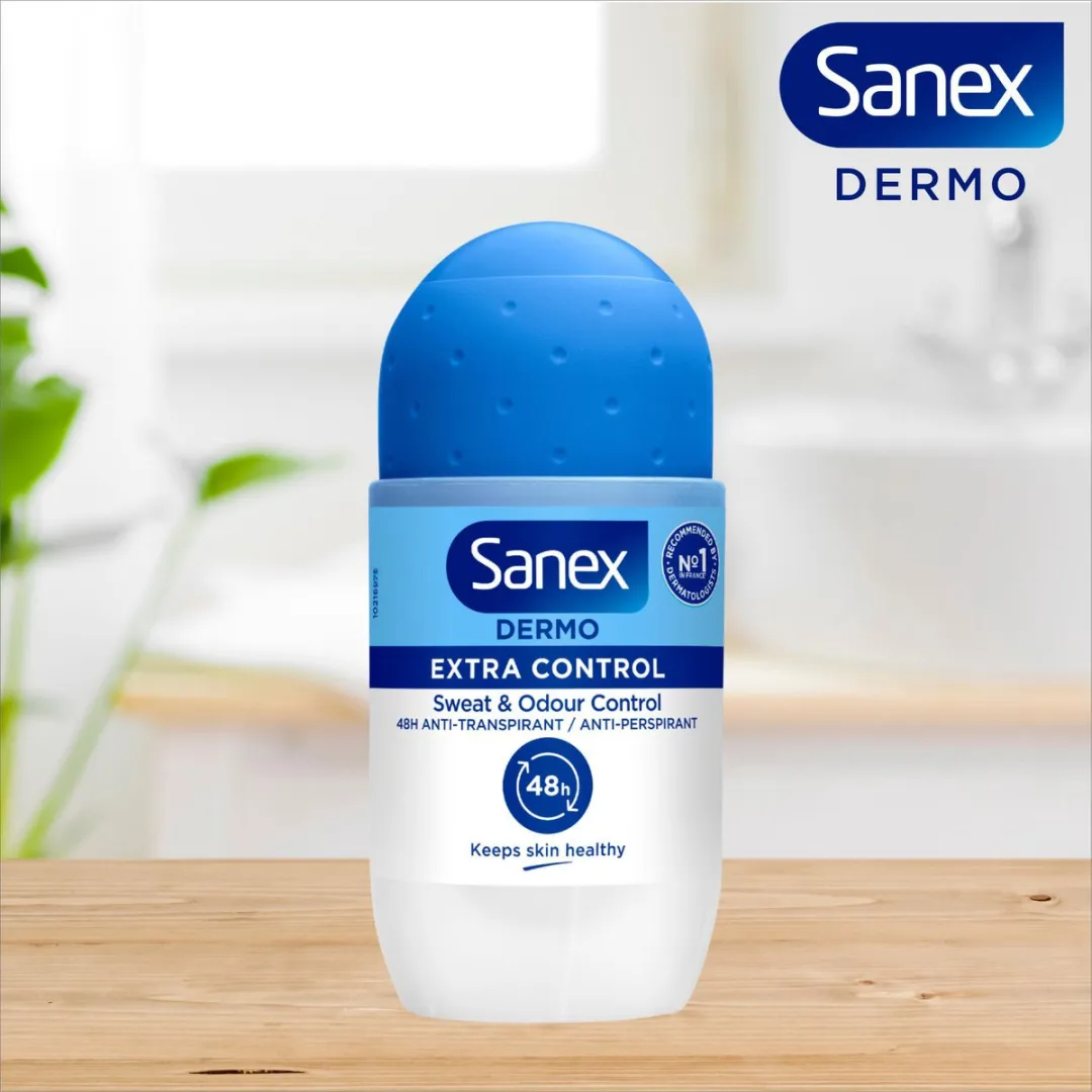 Sanex Dermo Extra Control 48h Anti-transpirant Roller - 300ml