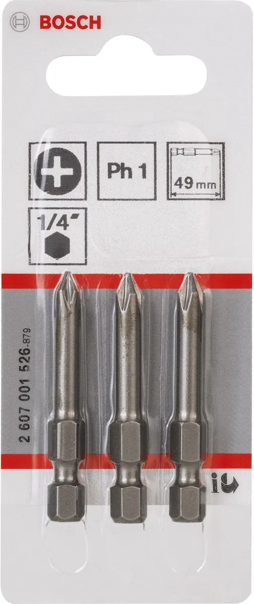 Bosch XH-TORS/PH18/49MM Opzetborstels - 3 Stuks