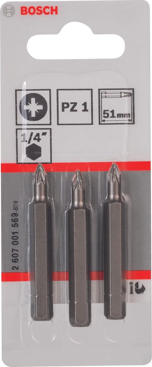 Bosch XH-TORS/PZ1/51MM Schroefbits