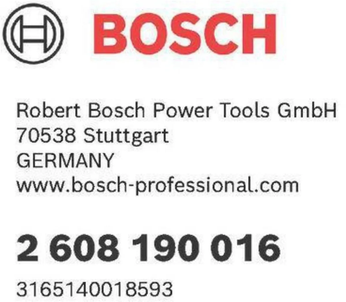 Bosch Perforator 2608190016 - 93x230mm