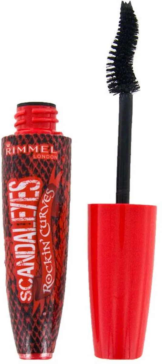 Rimmel London Scandal'Eyes Rockin'Curves Mascara - Zwart