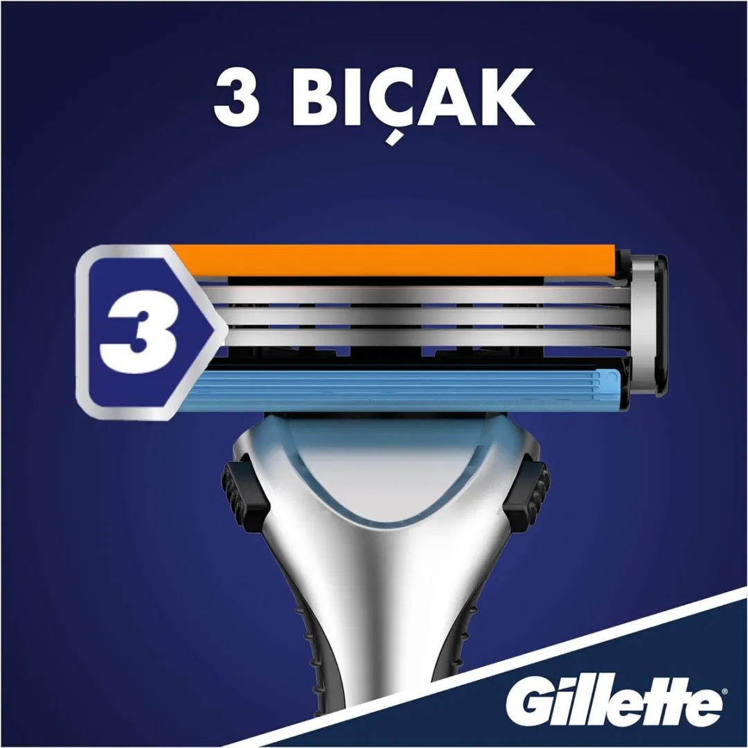 Gillette Sensor3 Scheerapparaat - 4 Mesjes - Blauw