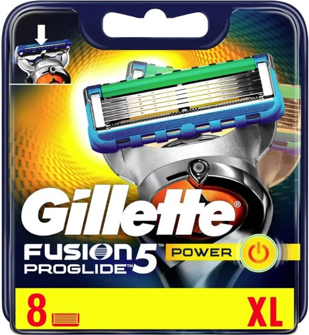 Gillette ProGlide Power Scheermesjes 8st - 5 Bladen - Zwart
