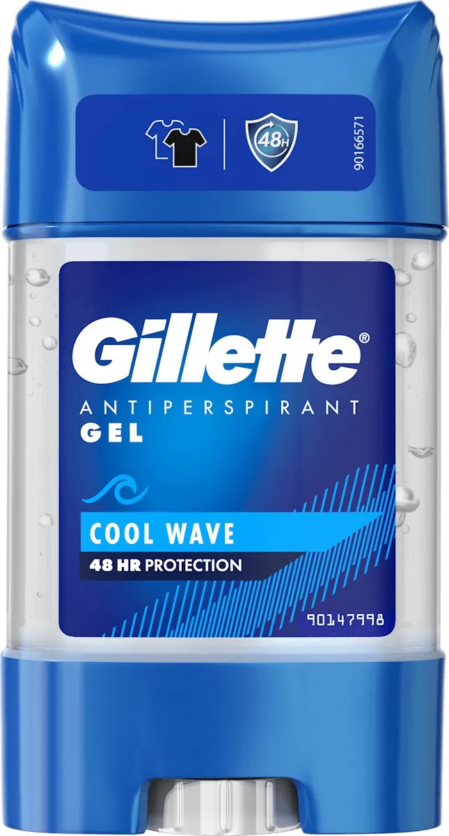 Gillette Cool Wave Anti-Perspirant 48H Clear Gel 70ml