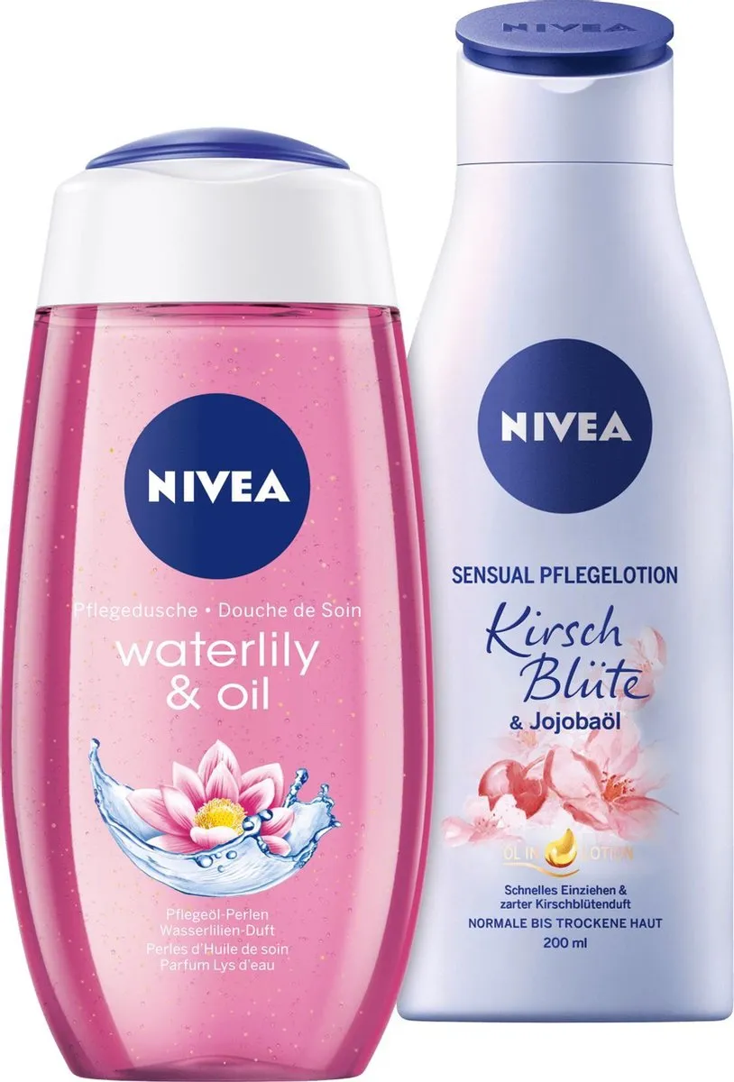 NIVEA Geschenkset Festival of the Senses Douchegel & Bodylotion - 450ml