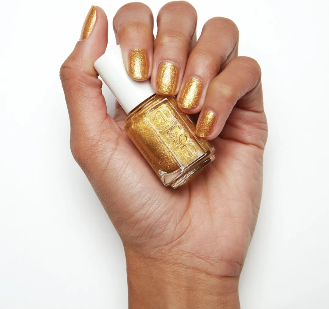 Essie 665 Caught On Tape Gouden Glitter Nagellak 13.5ml - afbeelding 6 van 6