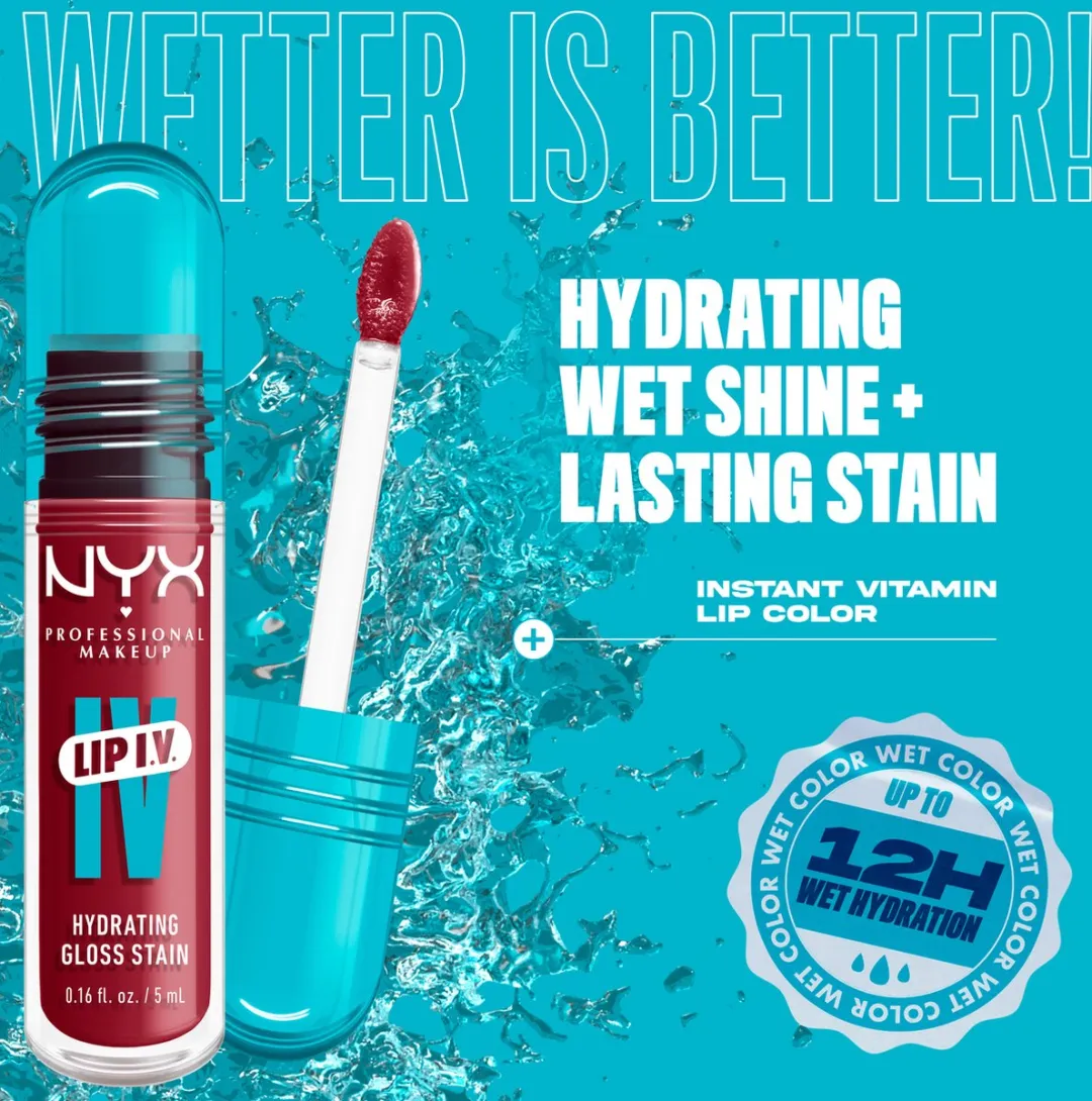 NYX Professional Makeup Lip IV Bubblegum Burst Hydraterende Lipgloss 5ml
