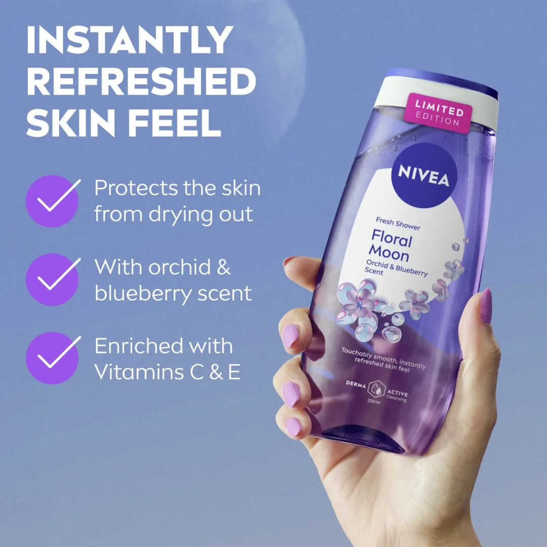 NIVEA Floral Moon Douchegel - 6x250ml