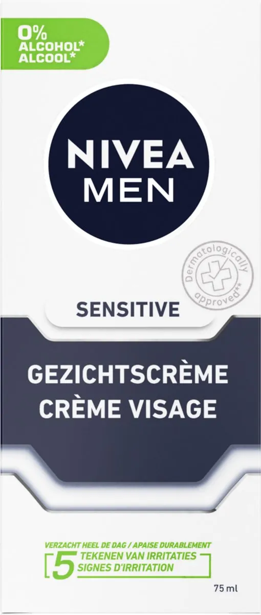 NIVEA MEN Sensitive Gezichtscrème 75ml
