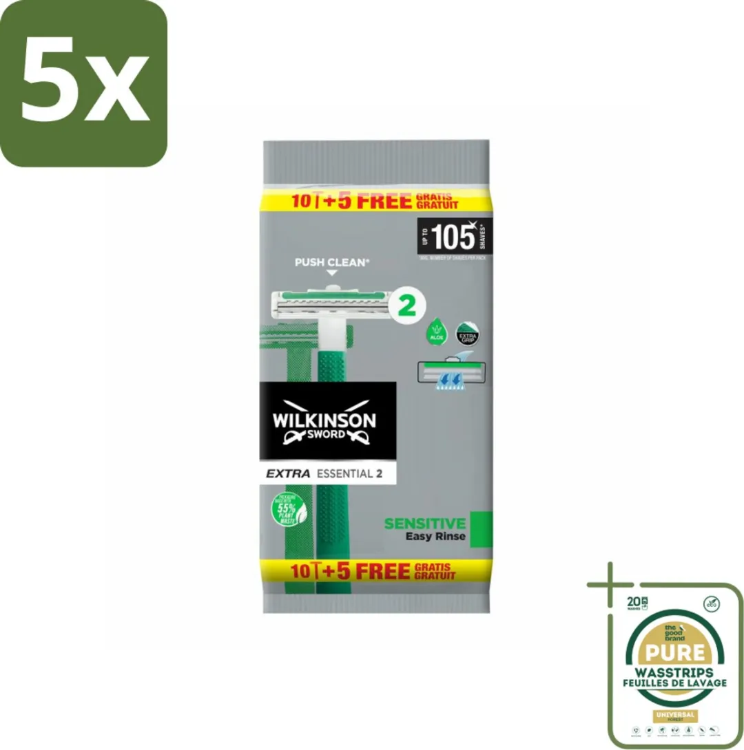 Wilkinson Extra Essential 2 Sensitive Wegwerpscheermesjes