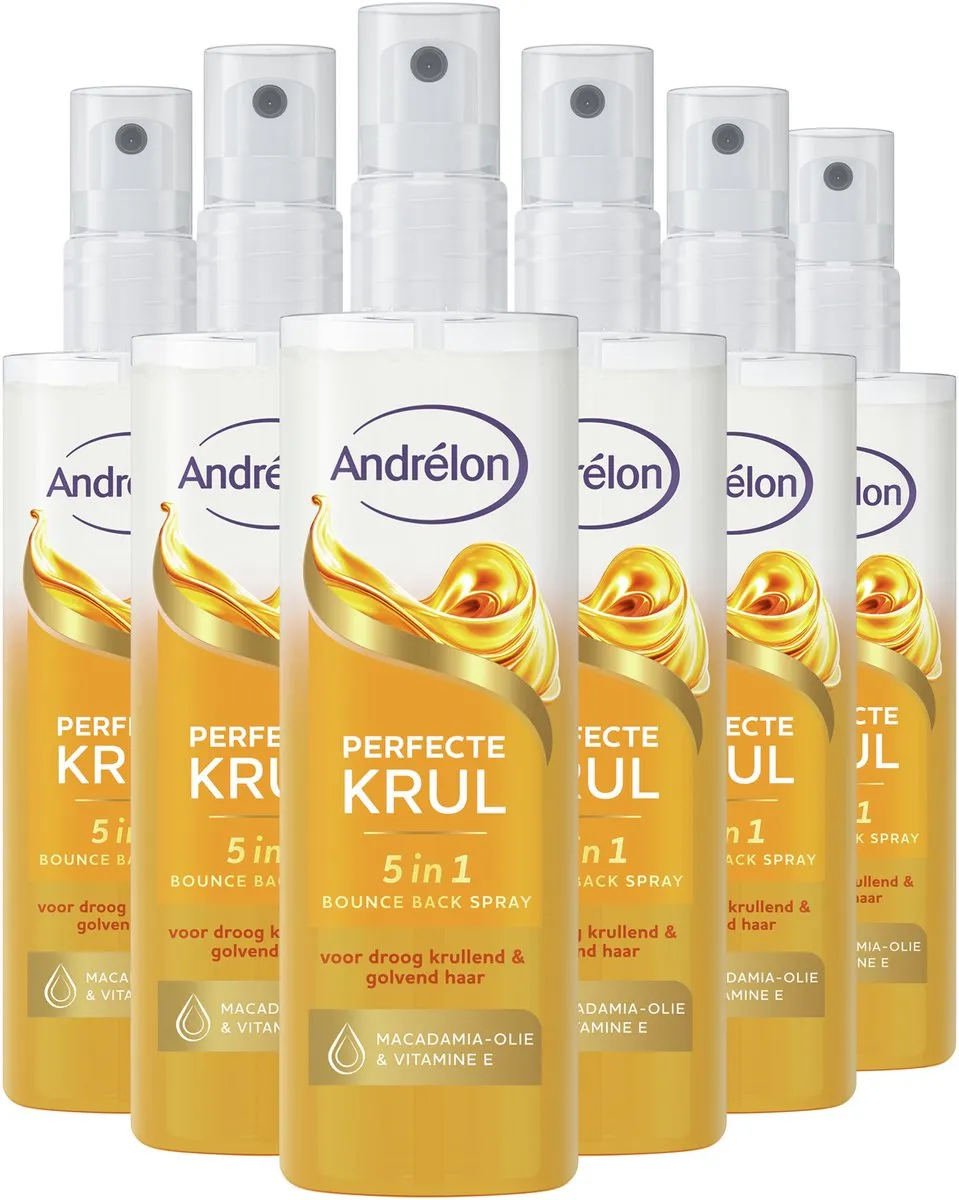 Andrélon 5-in-1 Bounce Back Spray 150ml - 6 Stuks