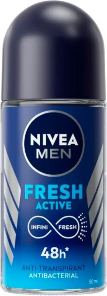 NIVEA Men Fresh Active Deodorant Roller 50ml