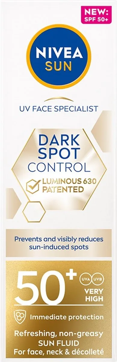 NIVEA Zonnebrand Gezicht 40ml