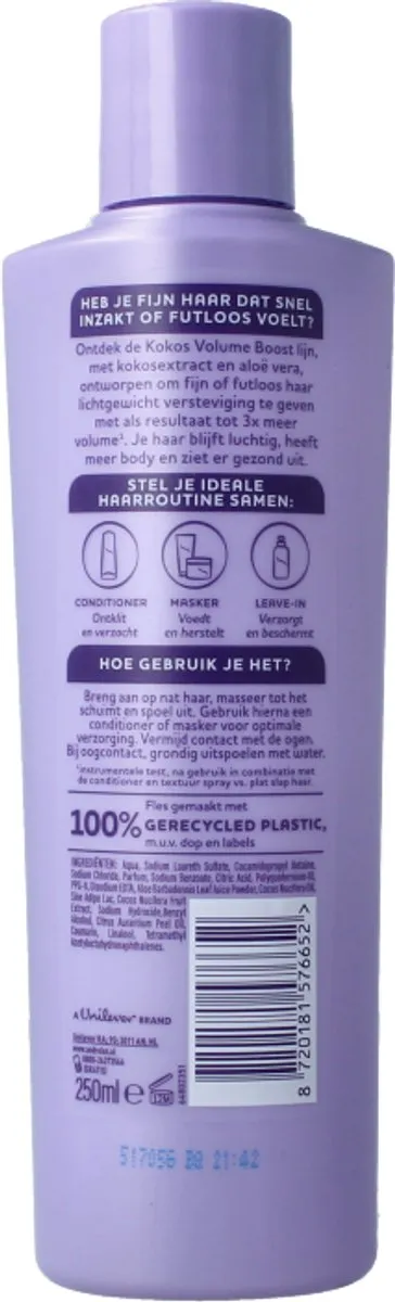 Andrélon Kokos Volume Boost Shampoo 250ml