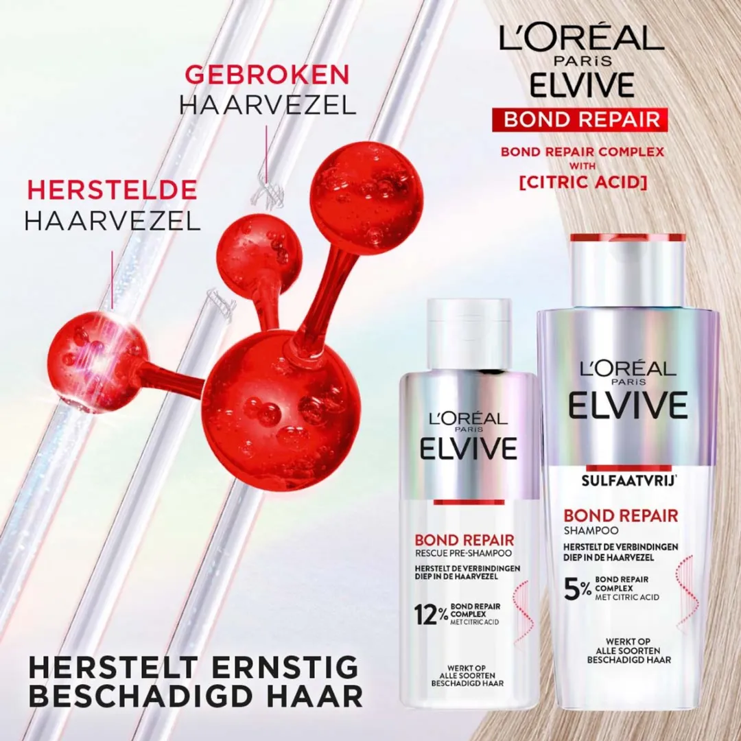 L'Oréal Paris Elvive Bond Repair Pre-Shampoo 3x200ml
