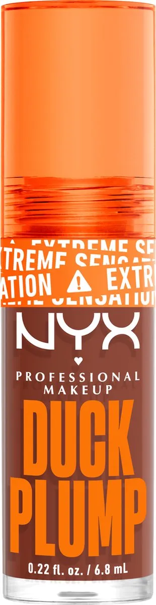 NYX Professional Makeup Duck Plump Mocha Me Crazy Plumping Lipgloss 6,8ml