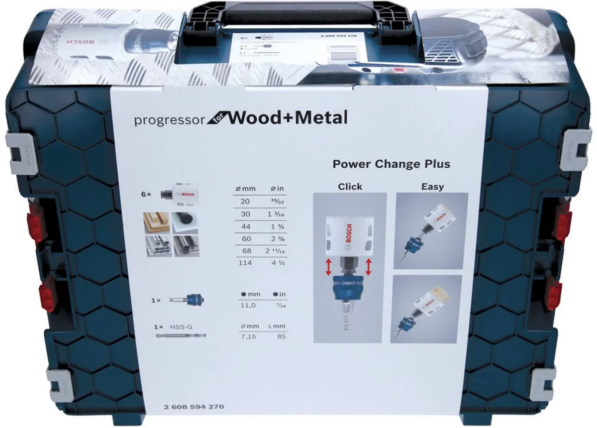 Bosch Gatenzaagset 2608594270 - 6 Delen