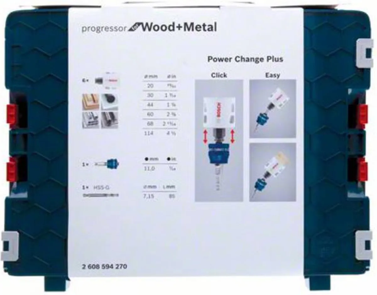 Bosch Gatenzaagset 2608594270 - 6 Delen