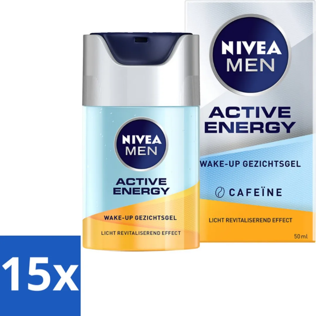 NIVEA MEN Active Energy Wake-up Gezichtsgel 50ml