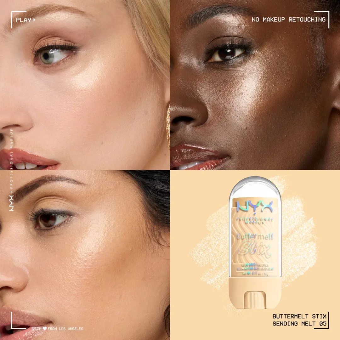 NYX Professional Makeup Buttermelt Highlighter Stix Sending Melt 5g