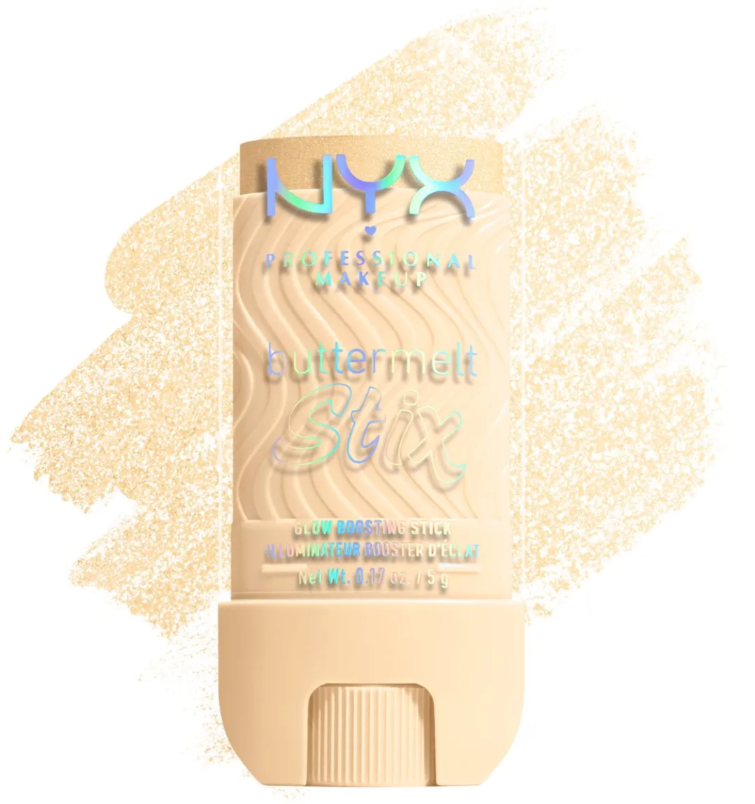 NYX Professional Makeup Buttermelt Highlighter Stix Sending Melt 5g - afbeelding 6 van 6
