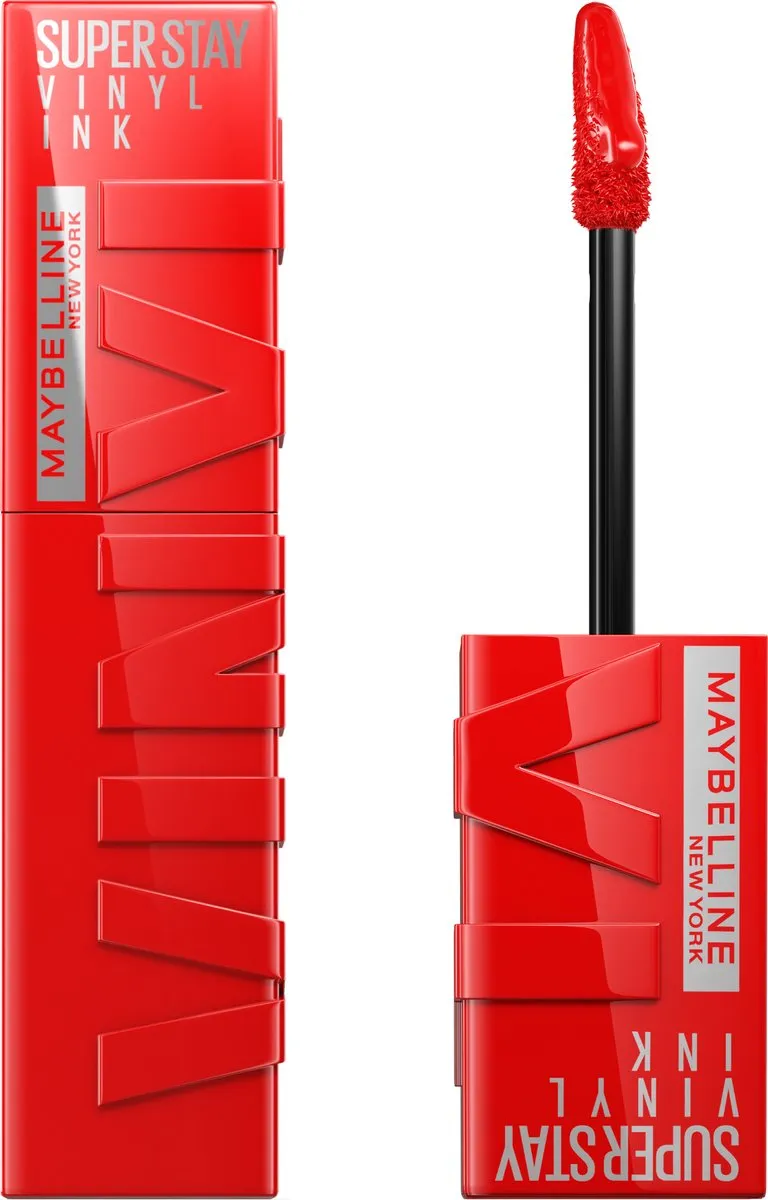 Maybelline SuperStay Vinyl Ink Lipstick 25 Red-Hot - 4,2 ml