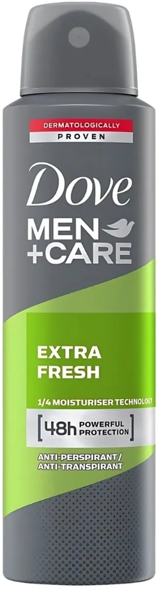 Dove Men+Care Extra Fresh Deodorant 250ml - 7 Stuks