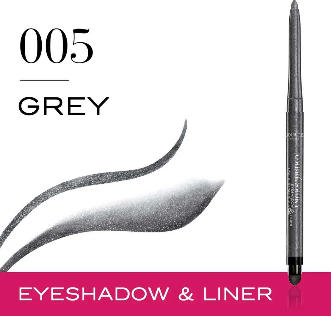 Bourjois Ombré Smoky Eyeshadow & Liner 05 Grey