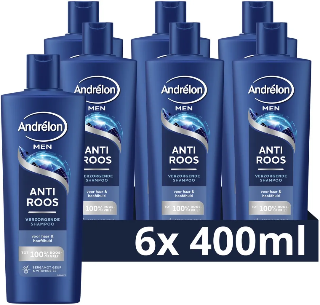 Andrélon Men Anti-Roos Shampoo 6x400ml