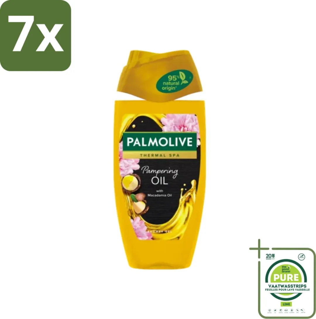 Palmolive Thermal Spa Douchegel Macadamia 1750ml - 7 Stuks