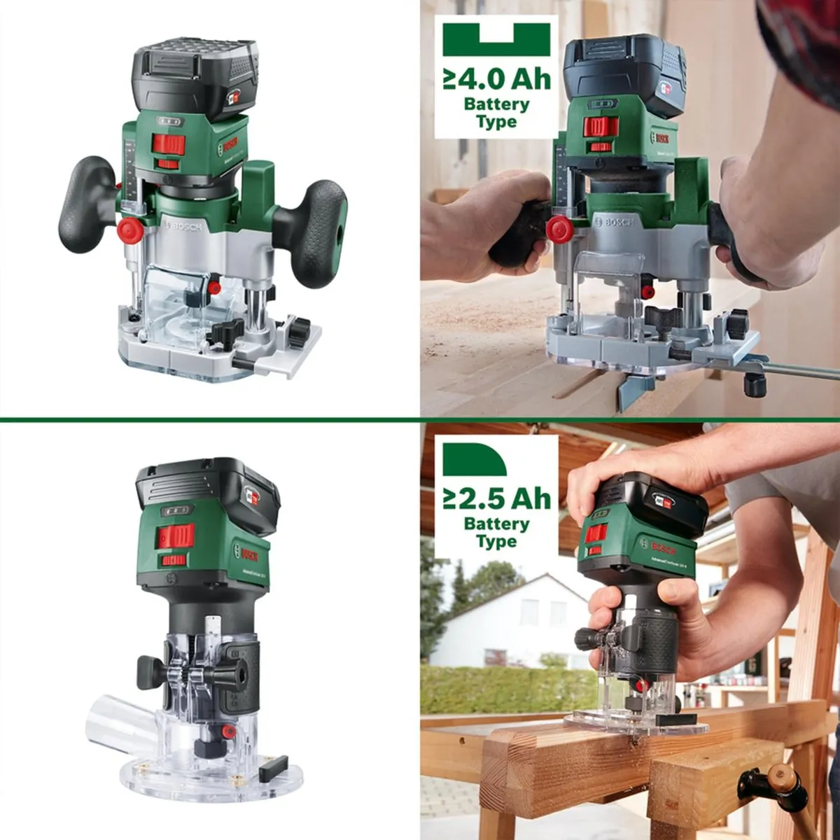 Bosch AdvancedTrimRouter 18V-8 06039D5002 - Freesmachine