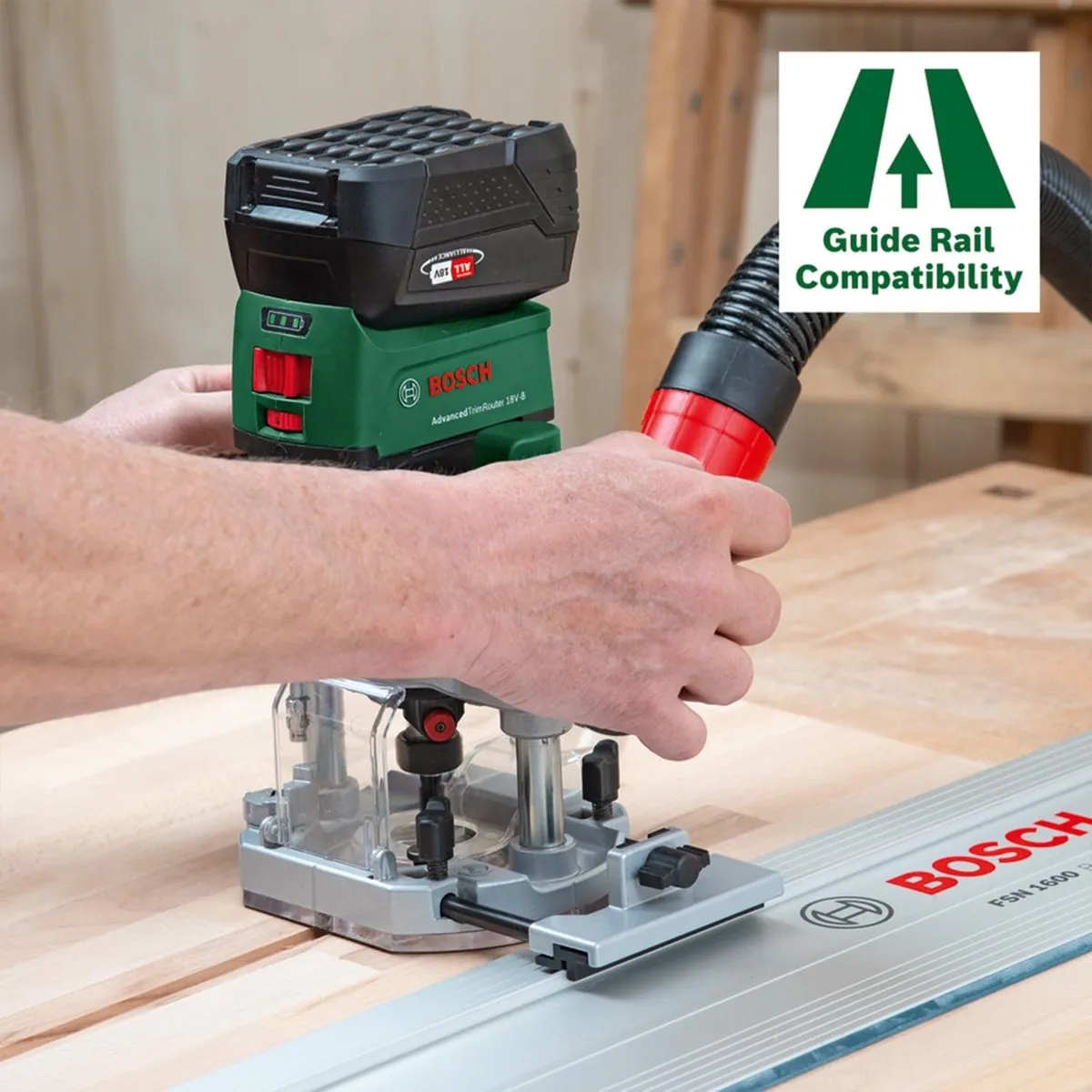 Bosch AdvancedTrimRouter 18V-8 06039D5002 - Freesmachine