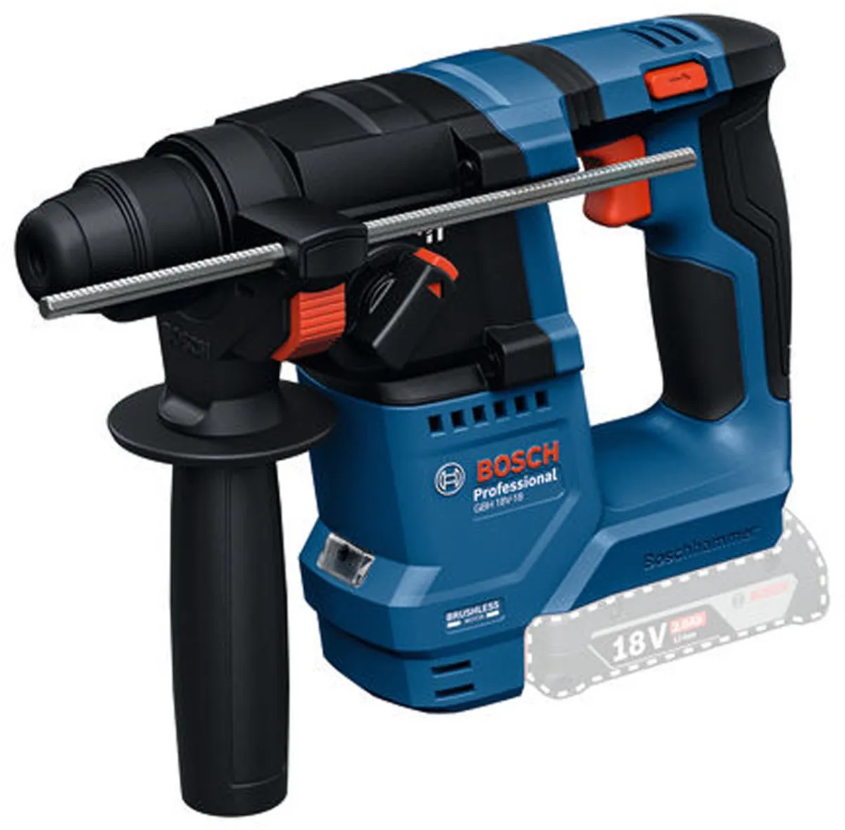 Bosch GBH 18V-18 Solo Accuboormachine SDS-plus - L-BOXX 136