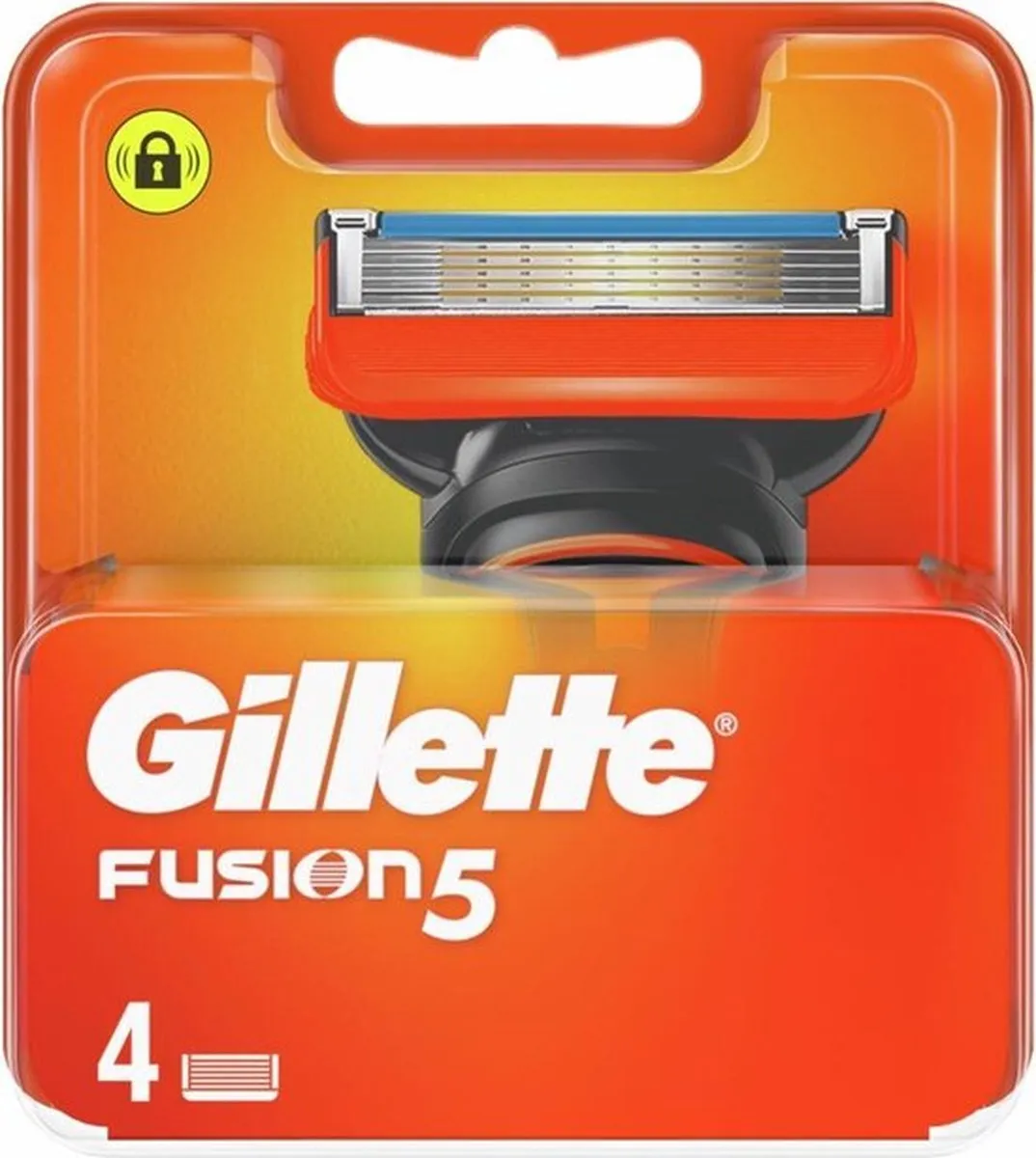 Gillette Fusion 5 Oranje Scheermesjes