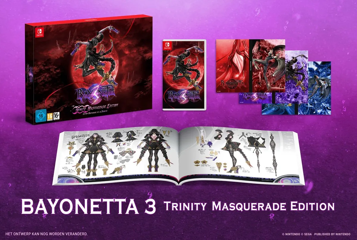 Nintendo Bayonetta 3 Trinity Masquerade Edition - Nintendo Switch