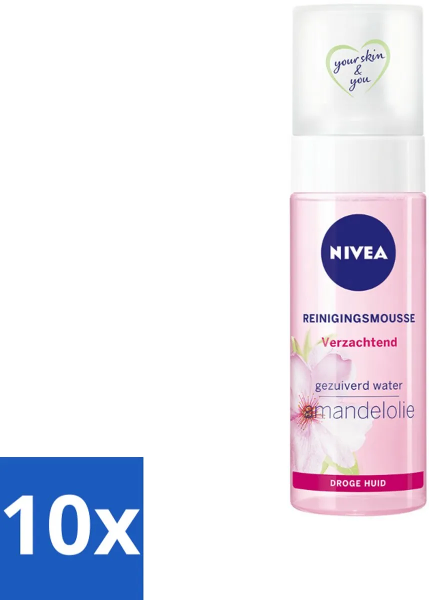 NIVEA Essentials Verzachtend Reinigingsmousse 150ml