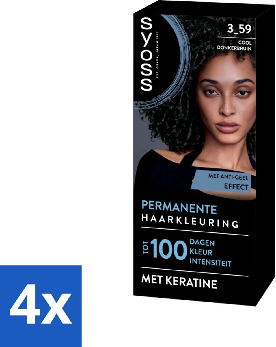 SYOSS Coloration 3-59 Cool Donkerbruin Haarverf