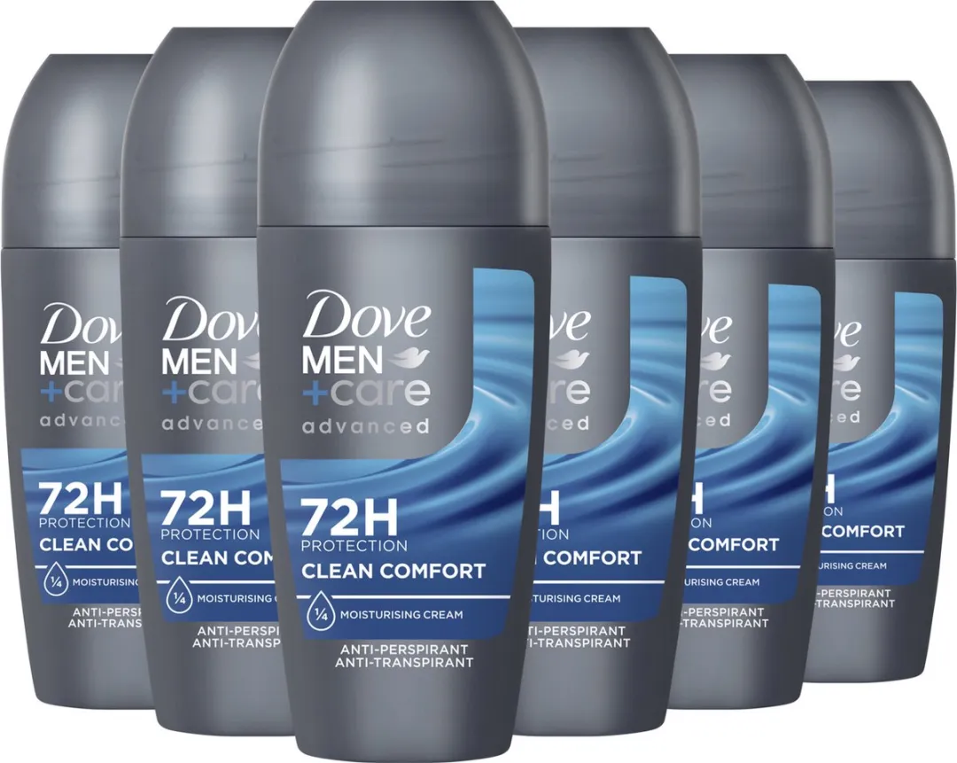 Dove Men+Care Advanced Anti-Transpirant Roller 6x50ml