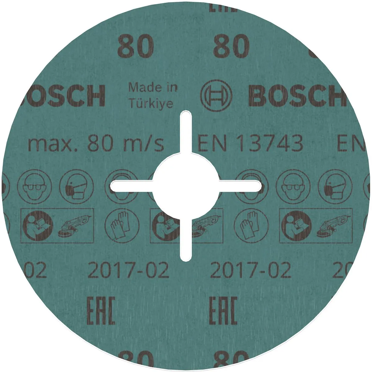 Bosch PRO R780 Vezelschijf 125mm G80 - 2608621613
