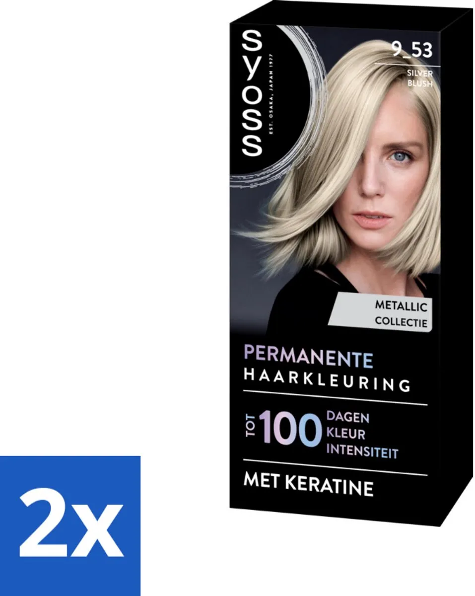SYOSS Coloration 9-53 Silver Blush Haarverf