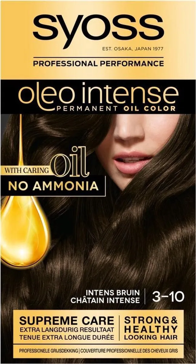 SYOSS Oleo Intense Haarverf Donkerbruin 1380ml